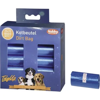 sáček na exkrement Nobby TidyUp sáčky na bobky modré 20 rolí