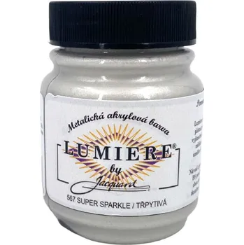 Vodová barva Jacquard Metalické Barvy Lumiere 567 třpytivá