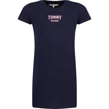 Dámské šaty Tommy Hilfiger Šaty ESSENTIAL GRAPHIC | Barva:tmavě modrá | Velikost:128