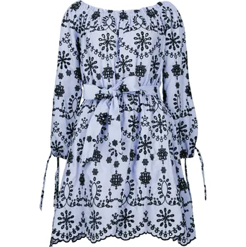 Dámské šaty Silvian Heach Šaty KRASNOJA | Barva:světlo modrá | Velikost:XXS