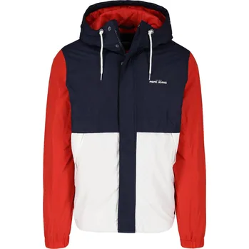 Pánská větrovka Pepe Jeans London Bunda HAXELL | Barva:tmavě modrá | Velikost:L