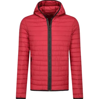 Pánská větrovka Trussardi Jeans Bunda | Barva:vínový | Velikost:48