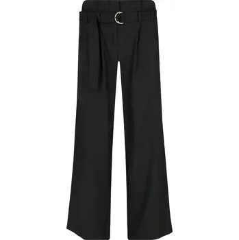 Dámské kalhoty NA-KD Kalhoty | Barva:černý | Velikost:36