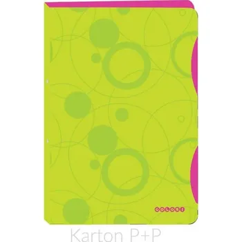 Pořadač A4 PP 4kr. Duo Colori zelená-růžová > varianta 02-zelená-růžová