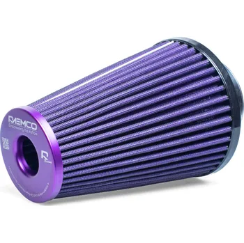 Vzduchový filtr Raemco univerzální vzduchový filtr o délce 200 mm fialový se vstupem 63 mm