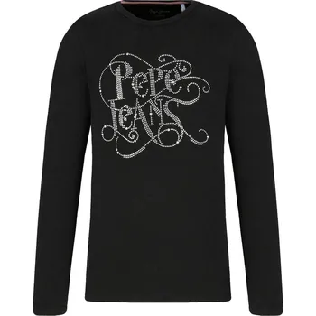 Dámská halenka Pepe Jeans London Halenka MAKEBA | Barva:černý | Velikost:116