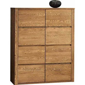 Komoda Dubová komoda ORLANDO 04 Barevné provedení: Bianco