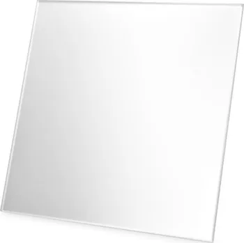 Domácí ventilátor airRoxy dRim 100 TS BB ventilátor s časovým doběhem (ventilátor včetně čelního krytu) Barva: Stříbrná, Materiál: Sklo