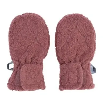 Rukavice Lodger Mittens Folklore Fleece Rosewood - 1 - 2 roky