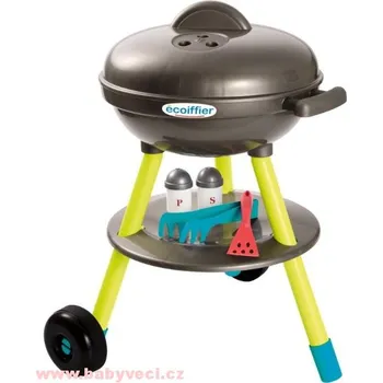 Dětská kuchyňka Zahradní dětský gril Écoiffier s potravinami > varianta grill
