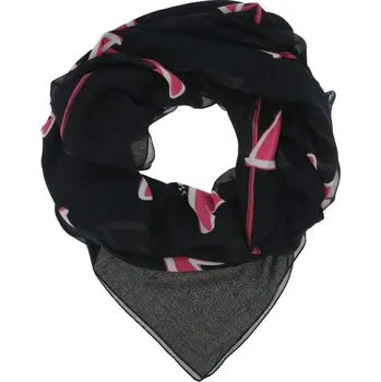 Šátek boss Šátek C_Loreda HUGO BOSS X JUSTIN TEODORO | Barva:černý | Velikost:OS