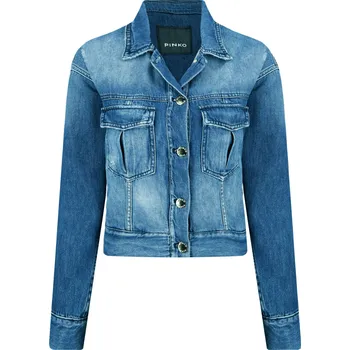 Dámská casual bunda Pinko Džínová bunda JADE | Barva:modrý | Velikost:34