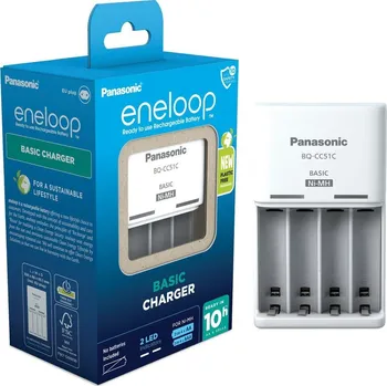 Nabíječka baterií Panasonic Eneloop BQ-CC51