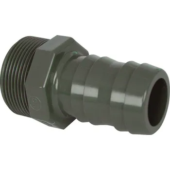 Ochranný vodní filtr PVC tvarovka - Trn hadicový 12 x 3/8“, polyamid, d=12 mm x 3/8“, vnější závit