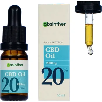 CBD ABSINTHER.cz CBD olej 20% 10ml Počet: 96 ks (501,65 Kč bez DPH/ks)