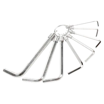 Šroubovák Sada niklovaných imbusů na kroužku BAHCO 1998M/8R