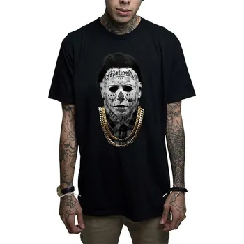 Pánské tričko tričko hardcore pánské - MYERS 2.0 - MAFIOSO - MAF054 - M