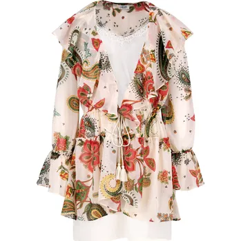 Dámské šaty Liu Jo Šaty + spodnička | Barva:krémová | Velikost:36