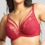 Panache - Yasmin podprsenka s nižším středem nevyztužená ruby 70F 10646