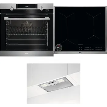 Set domácích spotřebičů AEG Mastery SteamBake BCK455350M + AEG Mastery SenseBoil IAE64413XB + AEG DGB3523S