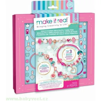 Náramek Výroba náramků lux krabička > varianta růžová