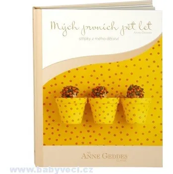 Dárková krabička Mých prvních pět let > varianta žlutá