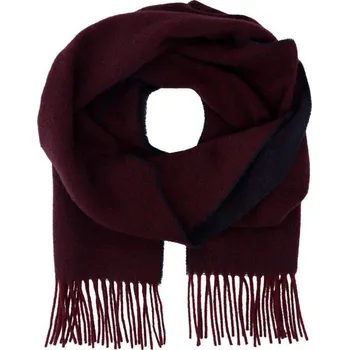 POLO RALPH LAUREN Vlněný oboustranný šála | Barva:vínový | Velikost:OS