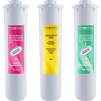 Zařízení na úpravu vody Sada filtračních vložek pro filtr Aquaphor Crystal H (změkčovací)