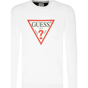 Pánská móda GUESS JEANS Mikina AUDLEY | Barva:bílý | Velikost:S