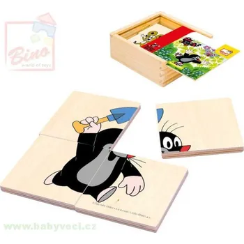 Dětské zboží Dětské první puzzle s motivem krtečka > varianta krteček puzzle