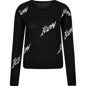 Dámský svetr GUESS JEANS Svetr NICOLE | Barva:černý | Velikost:XS