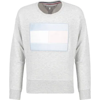 Pánská mikina Tommy Hilfiger Mikina FAUX FUR | Barva:popelavě šedý | Velikost:128