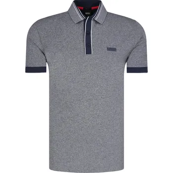 Pánská košile BOSS ATHLEISURE Polokošile Paddy 2 | Barva:tmavě modrá | Velikost:L