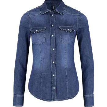 Dámská košile Liu Jo Košile | Barva:modrý | Velikost:38