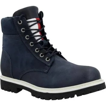 Pánská zimní obuv Tommy Jeans Boty ICONIC | Barva:tmavě modrá | Velikost:41