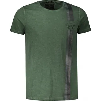 Pánské tričko Pánské triko KIXMI PABLO ZELENÁ M