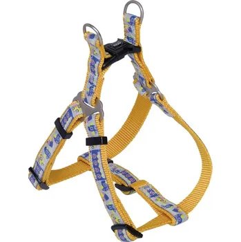 Postroj pro psa Nobby STYLE One Touch postroj oranžový nylon XS-S 30-40cm