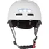 Cyklistická přilba Bluetouch Bezpečnostní helma s LED bílá