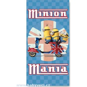Hračka pro nejmenší Despicable Me Minions mimoň osuška Mania > varianta mania