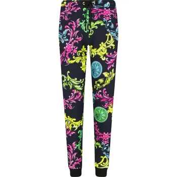 Dámské kalhoty Versace Jeans Couture Tepláky | Barva:černý | Velikost:38