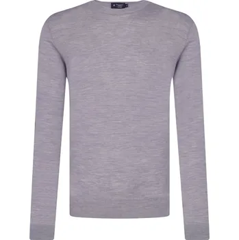 Pánský svetr Hackett London Svetr FF GG MERINO CREW | Barva:šedý | Velikost:M