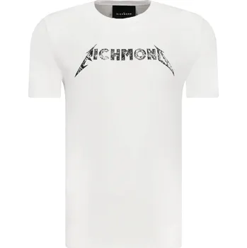 Pánské tričko John Richmond Tričko WANCA | Barva:bílý | Velikost:M