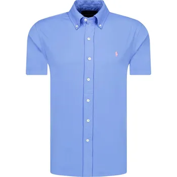 Pánská košile POLO RALPH LAUREN Košile FEATHER WEIGHT TWILL | Barva:modrý | Velikost:M