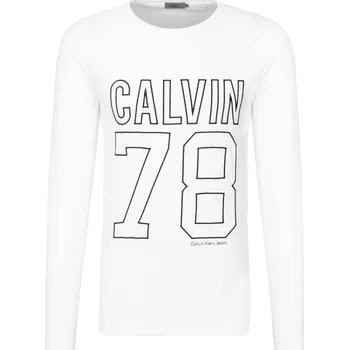 CALVIN KLEIN JEANS Tričko s dlouhým rukávem Timball 3 | Barva:bílý | Velikost:XL