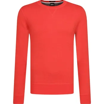 Pánský svetr boss Svetr Bassi | Barva:oranžový | Velikost:XL