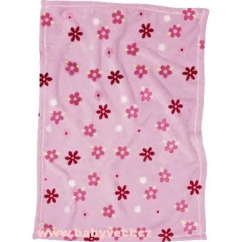 Dívčí župan Fleesová deka Kytička > varianta kytička