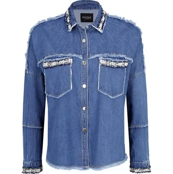 GUESS JEANS Košile PARISIAN | Barva:modrý | Velikost:XS