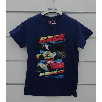 Chlapecké tričko Tričko Cars krátký rukáv > varianta 170 - modré Barva: 170 - modré, Velikost: 98
