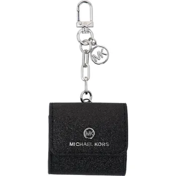 Peněženka Michael Kors Kůžoné pouzdro na sluchátka TRAVEL | Barva:černý | Velikost:OS