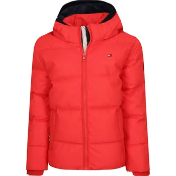 Dámská bunda Tommy Hilfiger Bunda | Barva:červený | Velikost:128